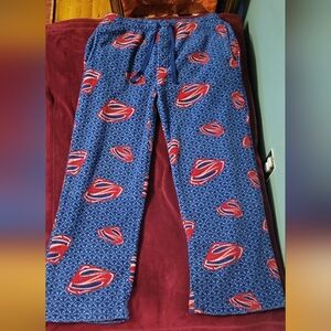 Superman "Man of Steele" DC Comics Pajama Pants, Size XL